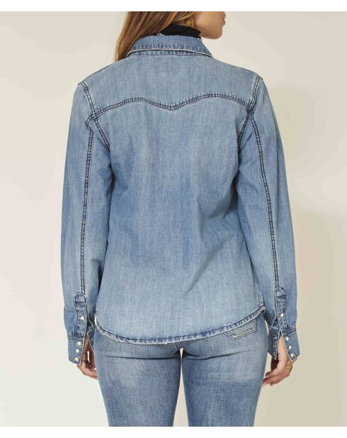 Blouse en coton Church California bleue