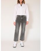The Linda Black Roses graue Baumwolljeans