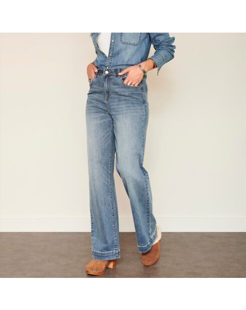 Die blauen Baumwolljeans von Jagger Wilson