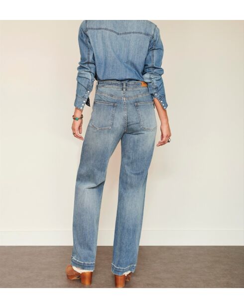 Die blauen Baumwolljeans von Jagger Wilson