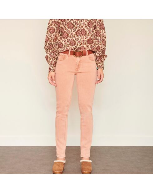The Birkin Redwood-Jeans aus Baumwolle im Vintage-Twill