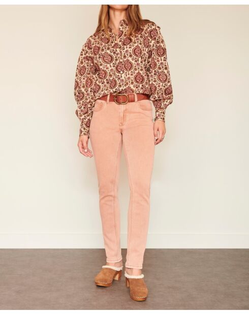The Birkin Redwood-Jeans aus Baumwolle im Vintage-Twill