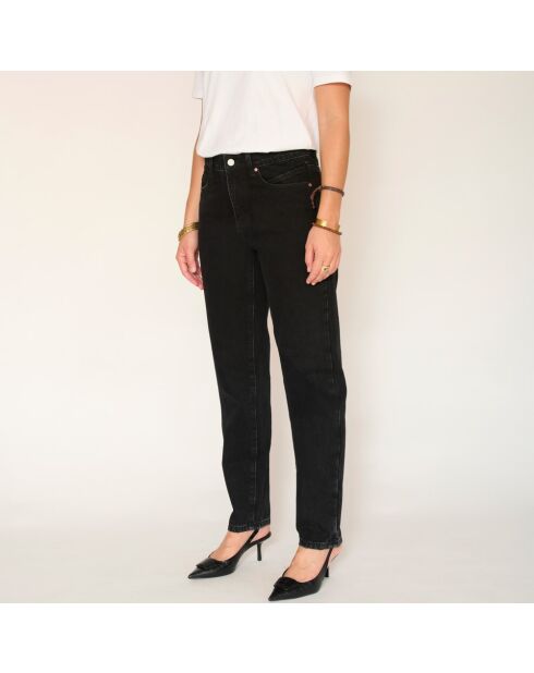 The Kelly Black Denim schwarze Baumwolljeans