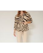 Veste en coton Veracruz mastic