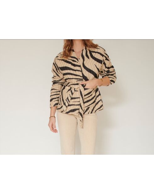 Veste en coton Veracruz mastic
