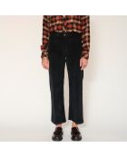 Schwarze Baumwolljeans Paddy Velvet