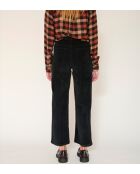 Schwarze Baumwolljeans Paddy Velvet