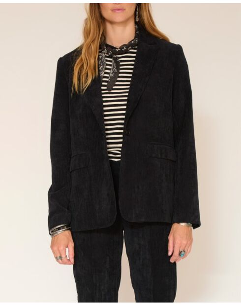 Veste Violaine noire