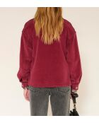 Veste en coton Chalet Soft Corduroy rubis
