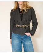 Chaqueta negra Vineland