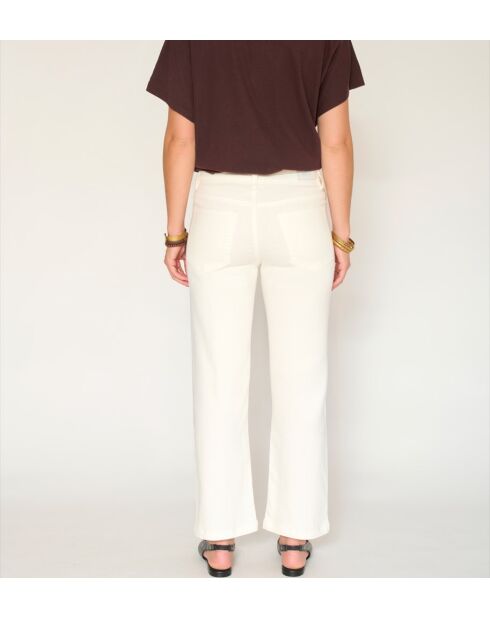 The Linda Sunset Drill Jeans aus natürlicher Baumwolle