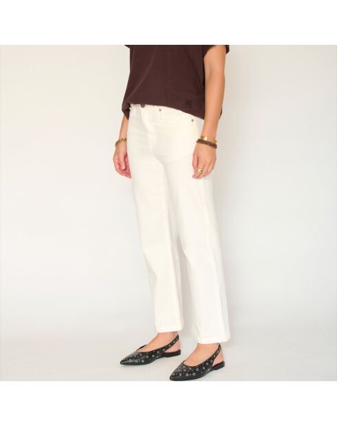 The Linda Sunset Drill Jeans aus natürlicher Baumwolle
