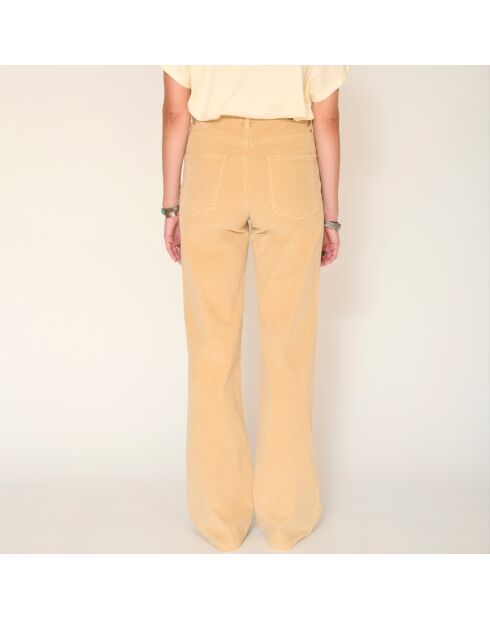 The Jagger Velvet Perlen-Baumwolljeans