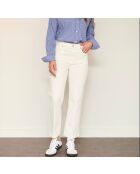 The Linda New Drill Chalk katoenen jeans
