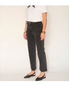 De Frida Power Stretch zwarte katoenen jeans