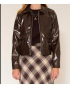 Chaqueta marrón vainilla