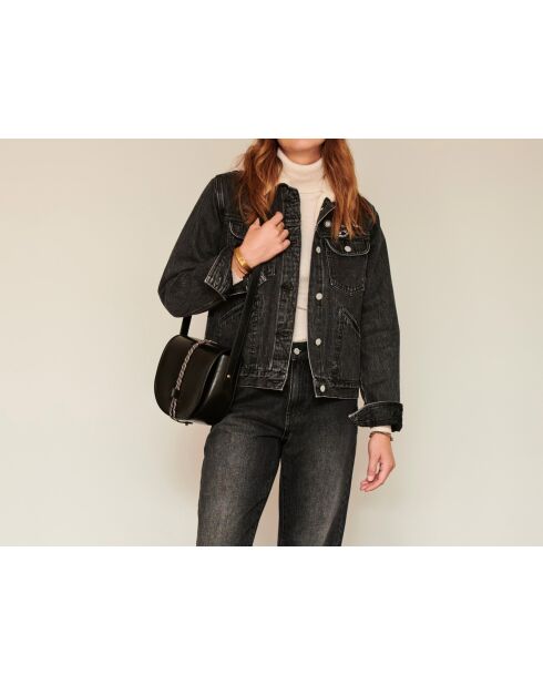 Veste en coton Vanity Detroit noire