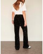 Pantalon Paillette noir