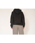 Simy sweatshirt van zwart katoen