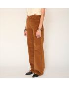 The Jagger Velvet camel katoenen jeans