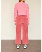 Marshmallow polychrome katoenen broek