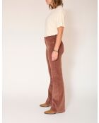 De Harley Soft Corduroy koffiebroek van katoen