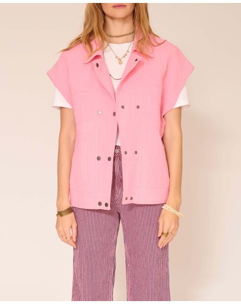 Veste en coton Winona géranium