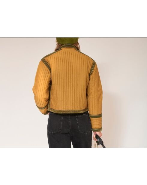 Veste en coton Vushan tapenade