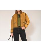 Veste en coton Vushan tapenade