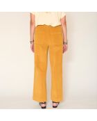 Paco Soft Cordhose aus honigfarbener Baumwolle