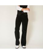 Die schwarze Baumwollhose Pia New Velvet VL