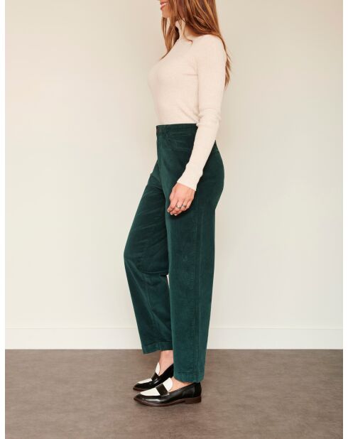 Peacock Soft Corduroy agathe katoenen broek
