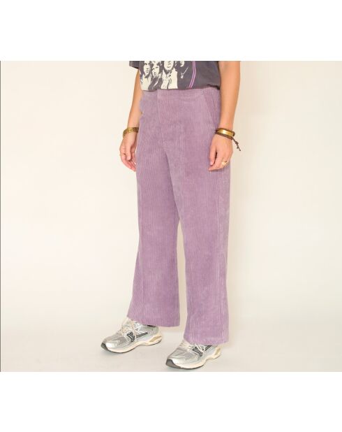 Pantalon Paola lilas