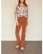 The Harley Corduroy Caramel Baumwollhose