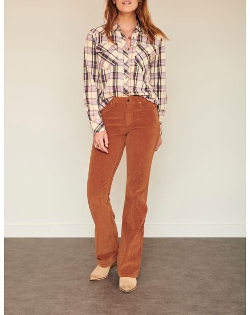 The Harley Corduroy Caramel Baumwollhose