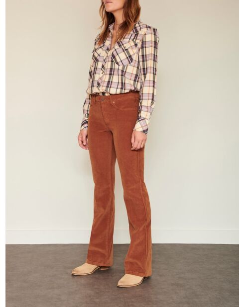 The Harley Corduroy Caramel Baumwollhose