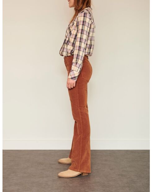 The Harley Corduroy Caramel Baumwollhose