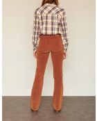 The Harley Corduroy Caramel Baumwollhose