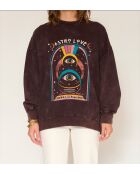 Bruine katoenen sweater Scott
