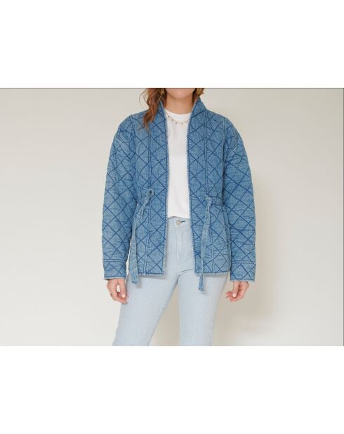 Blaue Vecchio-Baumwolljacke