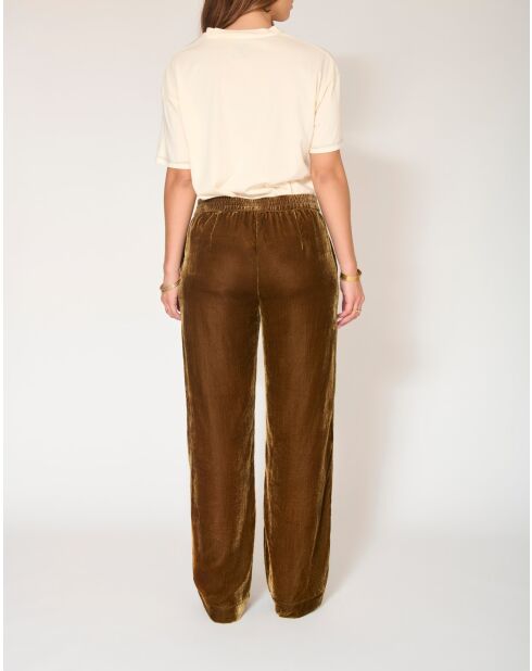 Pantaloni Parky bronze