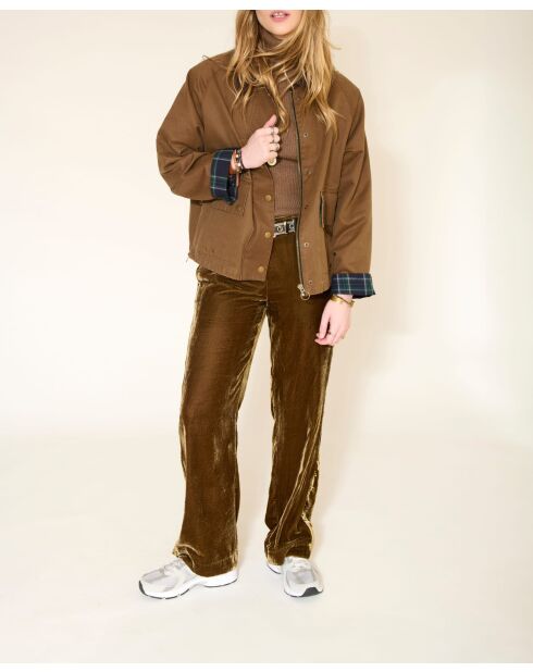 Pantaloni Parky bronze