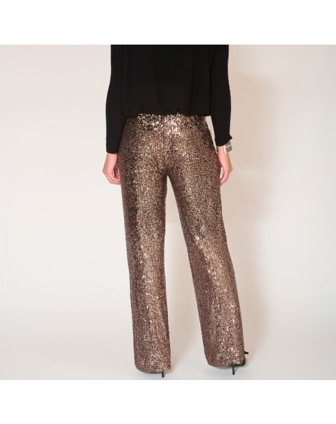 Pantalon Prisme bronze