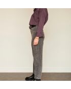 Pantixo Schwarze Charleston-graue Baumwolljeans