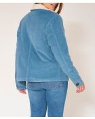 Veste en coton Vaillance Soft Corduroy océan