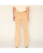 The Diana Velvet Perlen-Baumwolljeans