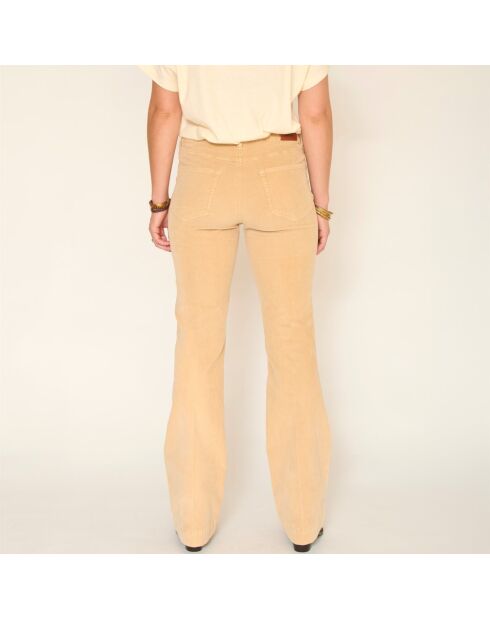 The Diana Velvet Perlen-Baumwolljeans