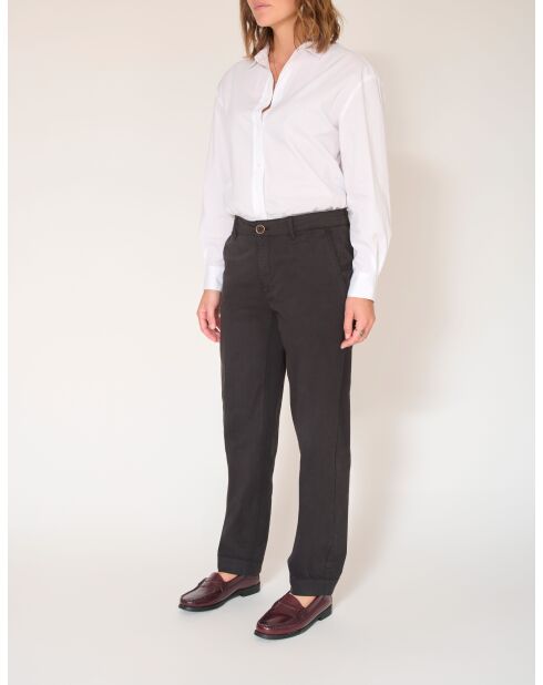 Schwarze Baumwollhose Picasso