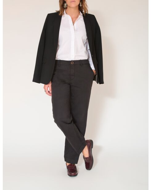 Schwarze Baumwollhose Picasso