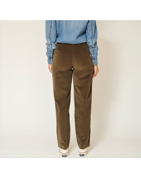 Parade New Velvet VL khakifarbene Baumwollhose